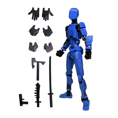 Robot Action Figure – Multi-Jointed Movable Model Toy