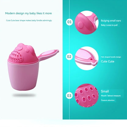 Baby Bath Rinse Cup for Easy Hair Washing and Shampoo Rinsing