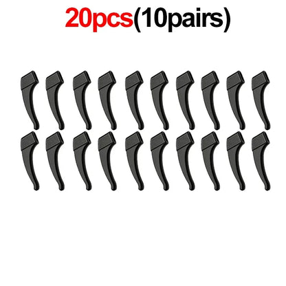 Silicone Glasses Ear Hooks Anti-Slip Eyewear Holders 1 Pair