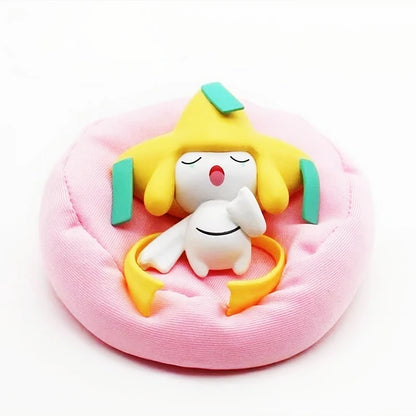 Miniature Animal Figures Set – Sleeping PVC Collectible Models