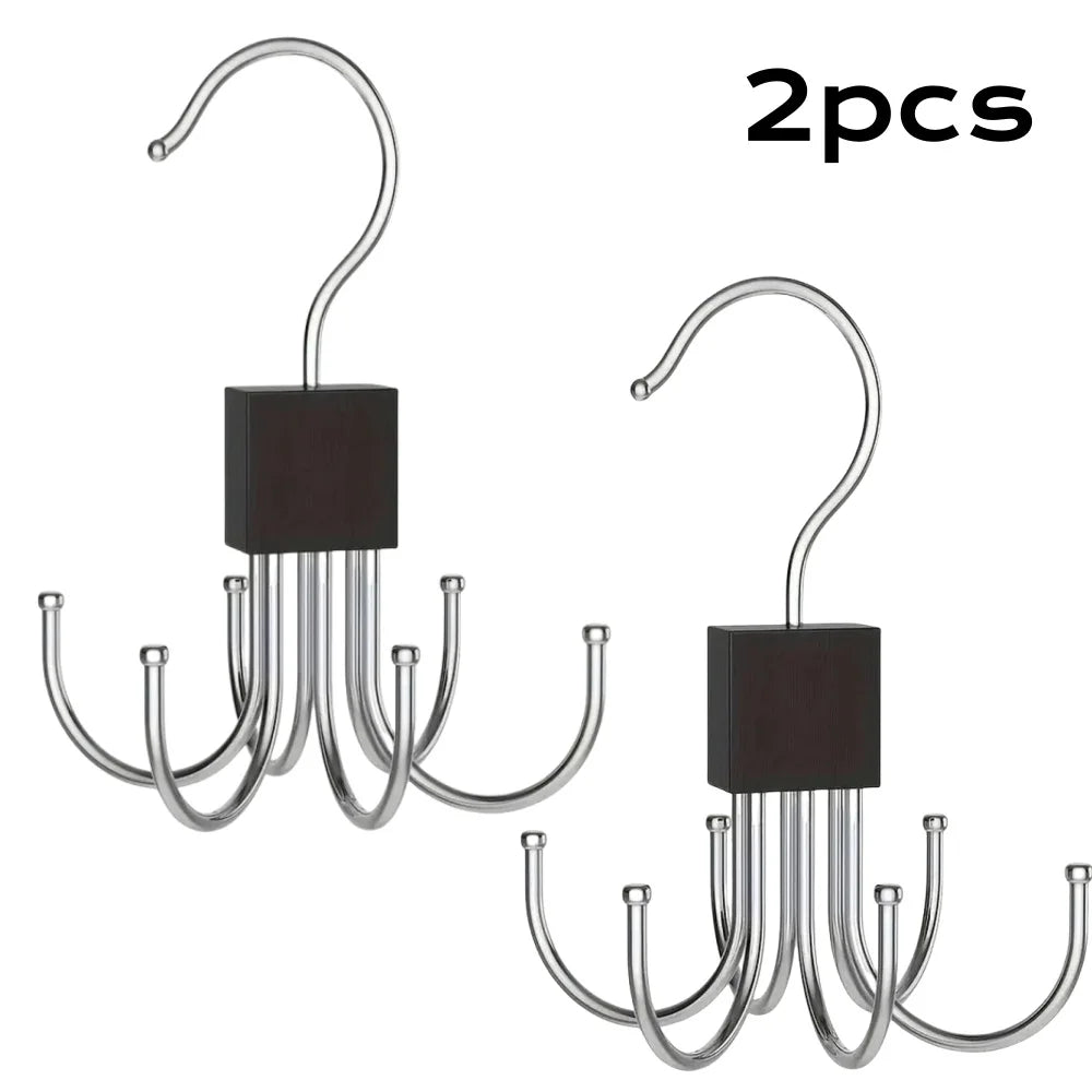 Rotating Storage Hanger – 360° Multi Hook Closet Organizer