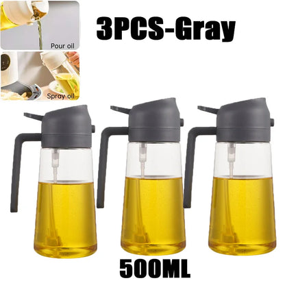 Oil Spray Bottle for Cooking, BBQ, Baking and Roasting