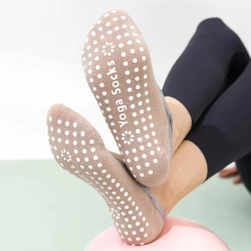 Women’s Yoga Grip Socks Silicone Anti-Slip