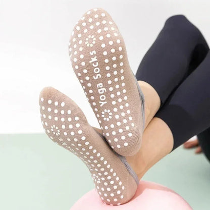 Women’s Yoga Grip Socks Silicone Anti-Slip