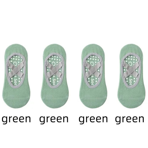 Women’s Yoga Grip Socks Silicone Anti-Slip