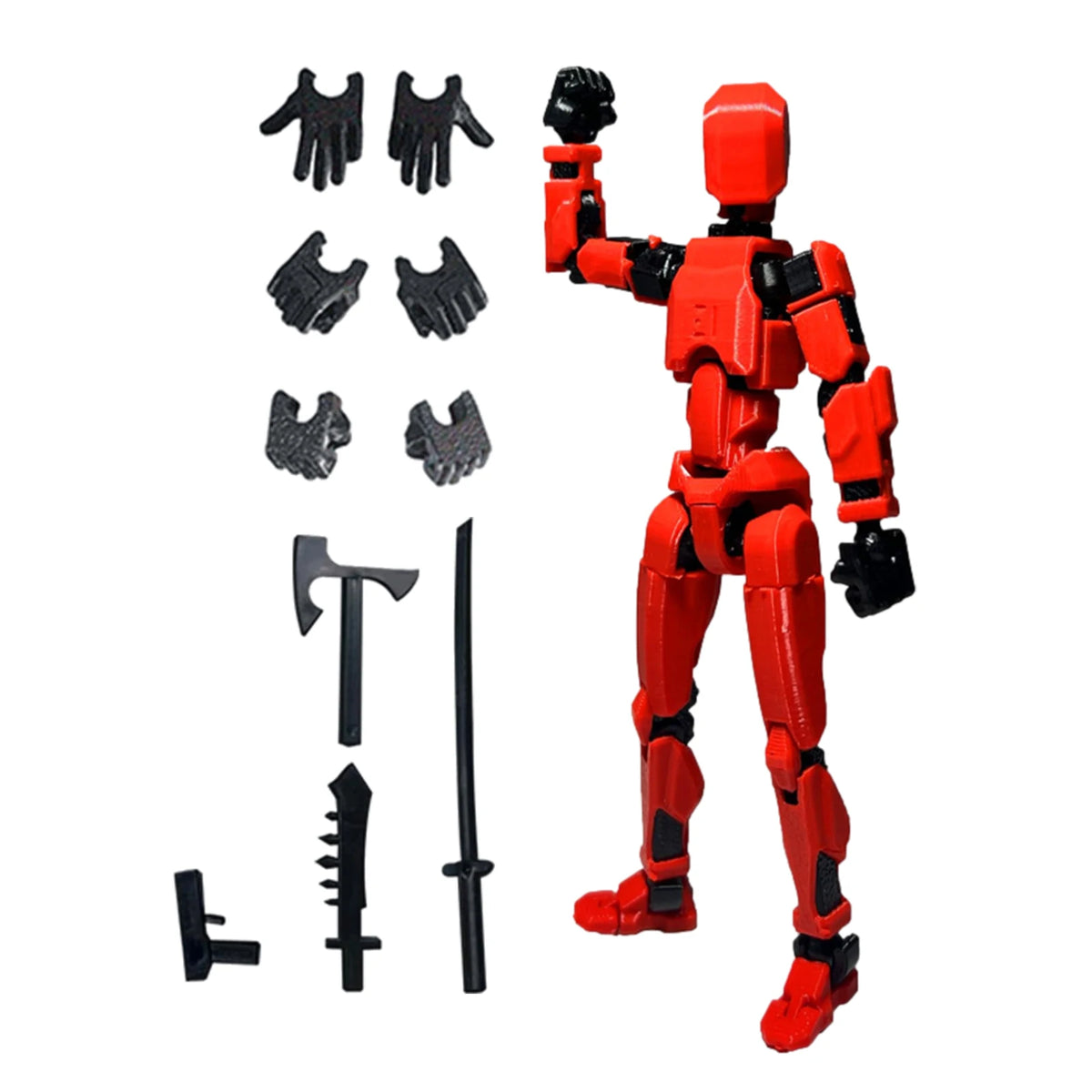 Robot Action Figure – Multi-Jointed Movable Model Toy