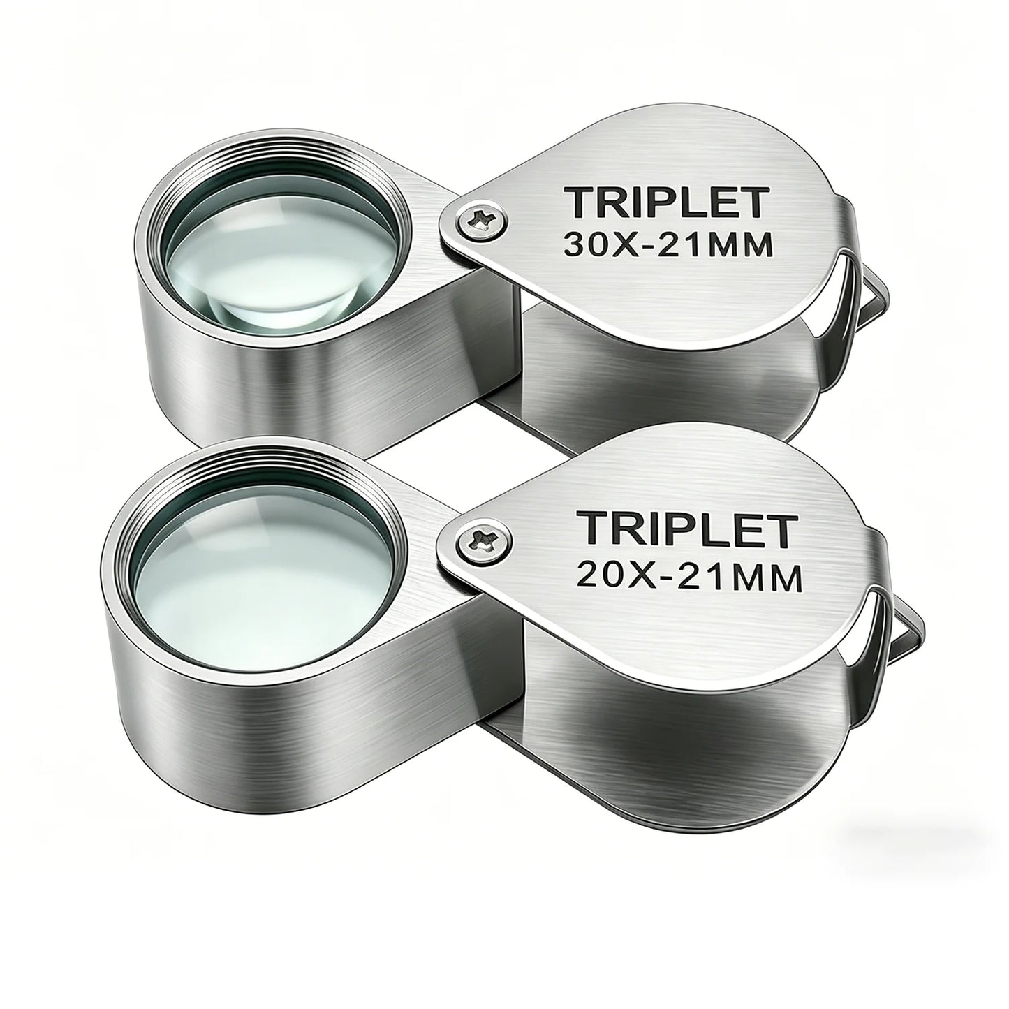 Jewelry Magnifying Loupe – Portable Folding Magnifier for Reading