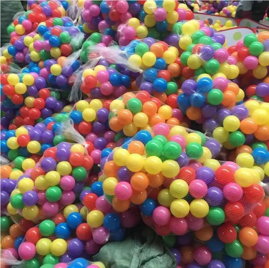 Ball Pit Balls Set of 100 – Colorful Ocean Play Balls for Kids