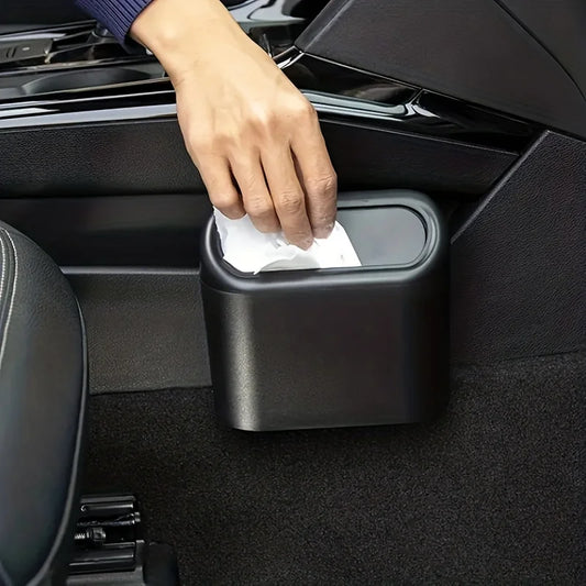 Car Trash Can – Mini Garbage Bin for Clean Car Interiors