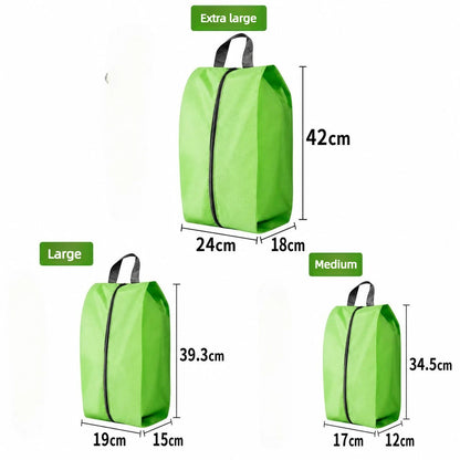 Travel Shoe Storage Bag – Waterproof Zipper Shoe Organizer Pouch