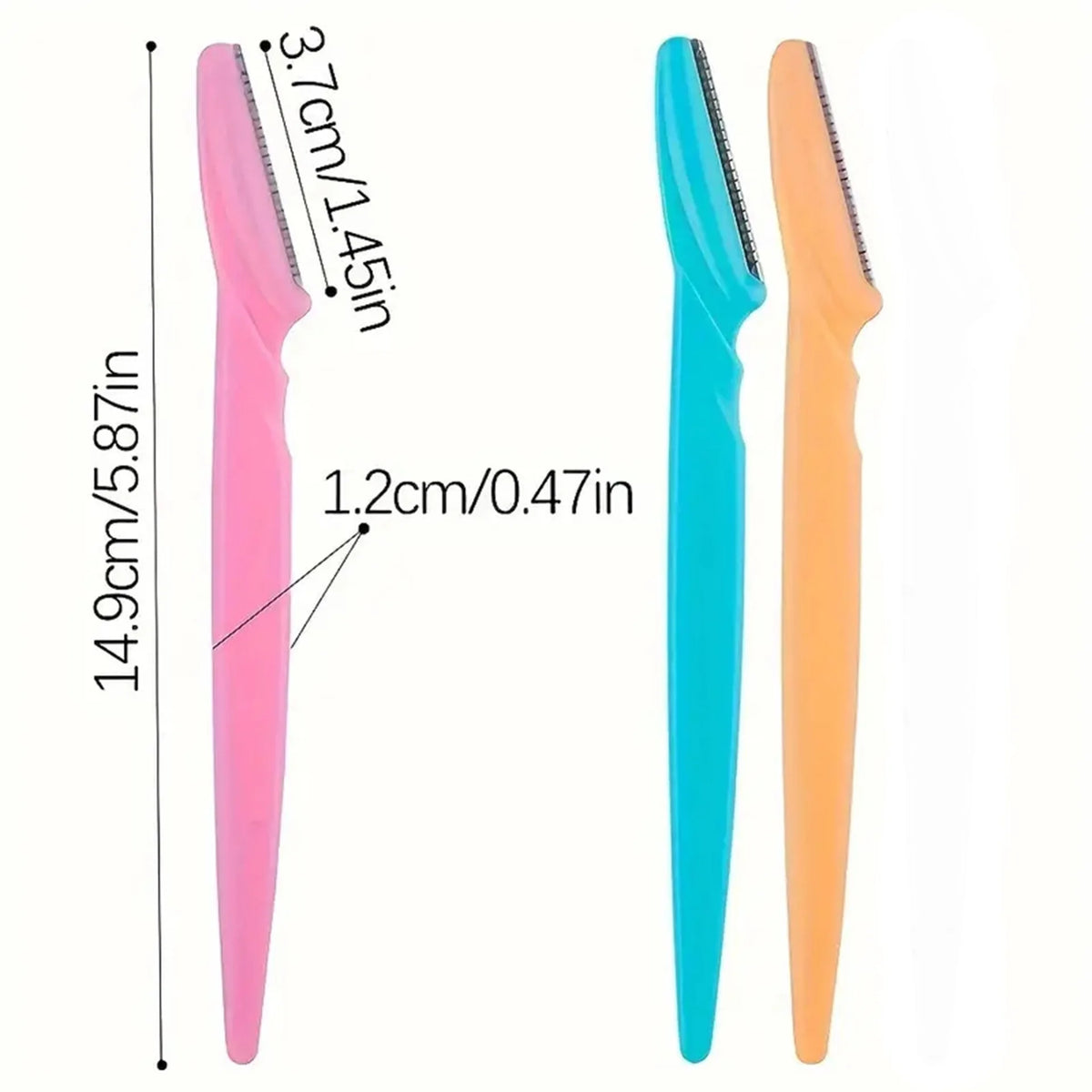Eyebrow Razor with Protective Cover – Easy Facial Hair Trimmer