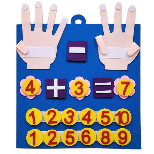 Montessori Math Toy for Toddlers Counting and Number Learning
