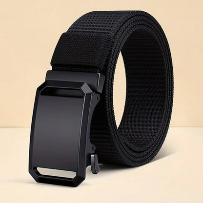 Canvas Belt for Men – Adjustable Tactical Casual Outdoor Work Belt