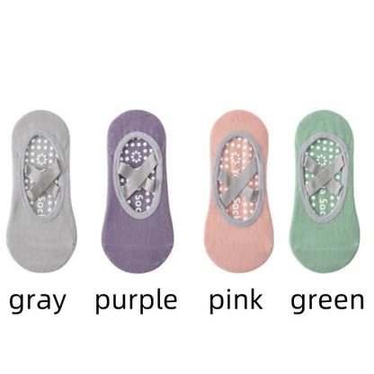 Women’s Yoga Grip Socks Silicone Anti-Slip