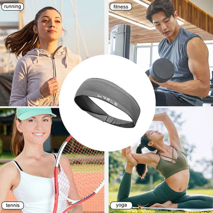 Sports Headband Breathable Non Slip Sweatband for Running