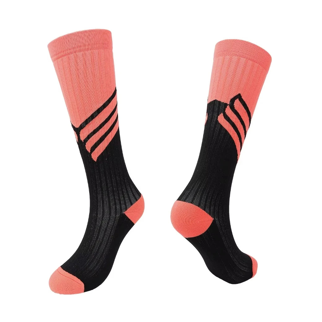 Men's Crew Socks – Breathable Cotton Blend Sports Socks, 5/10 Pairs