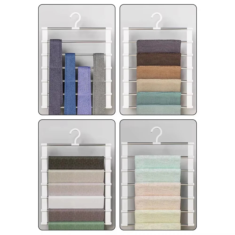 Pants Hanger – Multi Layer Space Saving Closet Organizer