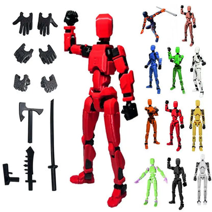 Robot Action Figure – Multi-Jointed Movable Model Toy