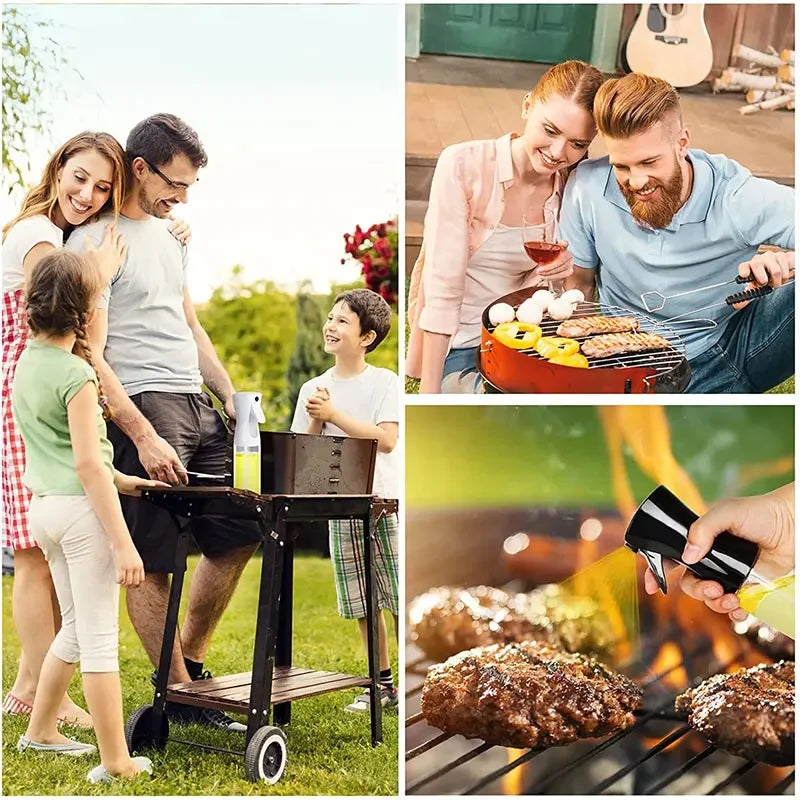 Oil Spray Bottle for Cooking, BBQ, Baking and Roasting