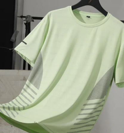 Men's Running Shirt – Quick Dry Breathable Sports T-Shirt