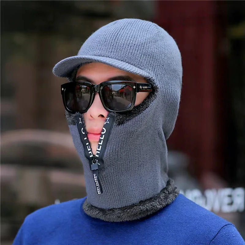 Winter Earflap Hat – Warm Knitted Hat for Men & Women