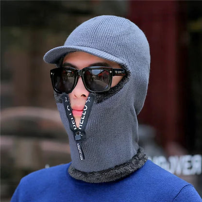 Winter Earflap Hat – Warm Knitted Hat for Men & Women