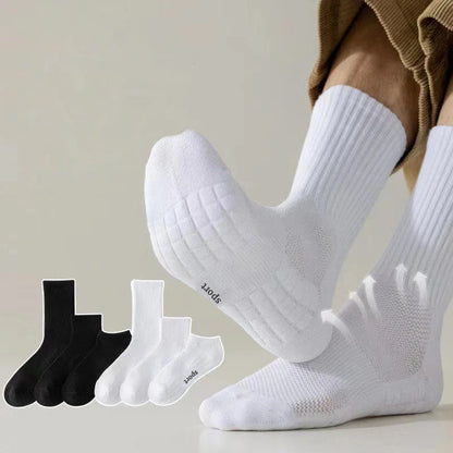 Men’s Sports Socks – Cushioned Breathable Running Socks