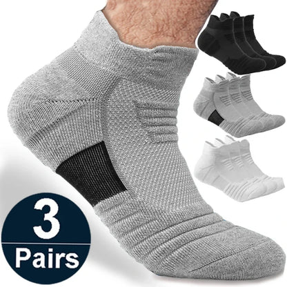 Men's Soccer Socks – Breathable Anti-Slip Sports Socks EU 39-45