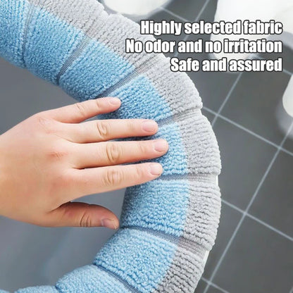 Toilet Seat Cover – Soft Washable Warm Cushion for Bathroom
