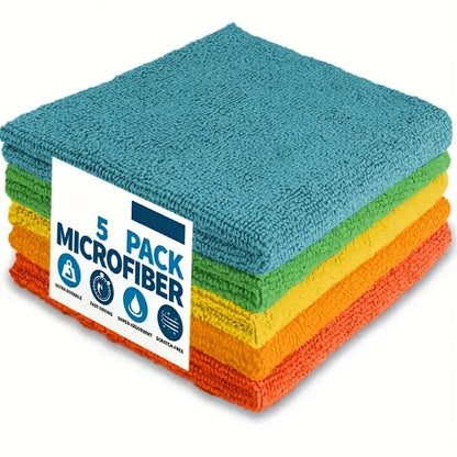 Microfiber Cleaning Cloth – Absorbent Kitchen & Bathroom Towel