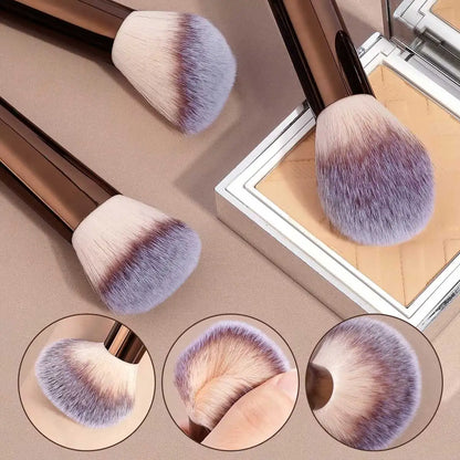 13PCS Makeup Brush Set – Foundation, Concealer, Powder & Eyeshadow Brushes