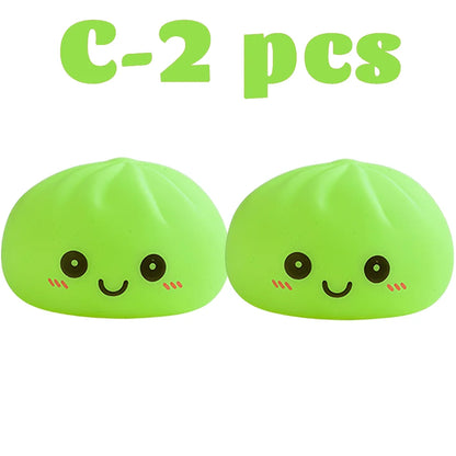 Dumpling Night Light, 8cm LED Cute Desktop Lamp