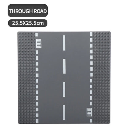 Base Plate 32*32 Building Block Sets City View Traffic Road Figures Construction Toys Bricks Dots Plastic Baseplates For Youths
