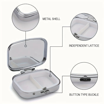 Travel Pill Organizer Small Portable Medicine and Storage Case