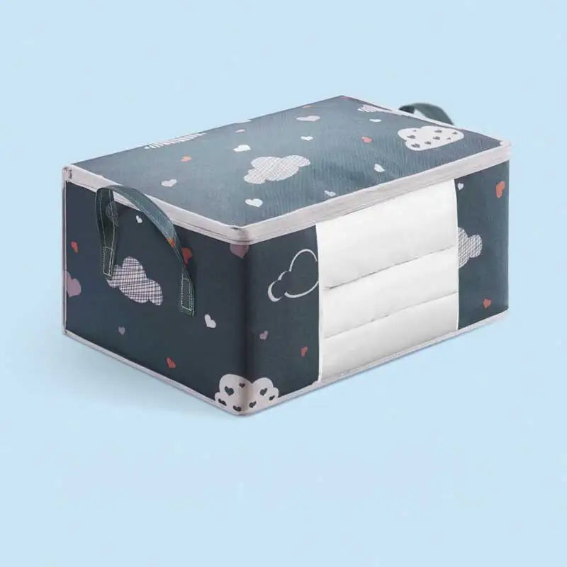 Quilt Storage Bag – Large Clothes Organizer for Home Storage