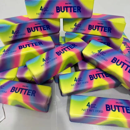 Butter Stick Fidget Toy – Squishy Elastic Squeeze Toy for Teens