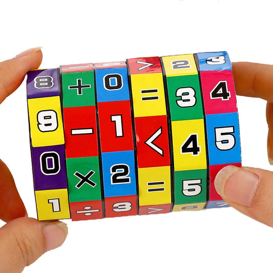 Math Learning Cube for Kids – Arithmetic Counting Educational Toy