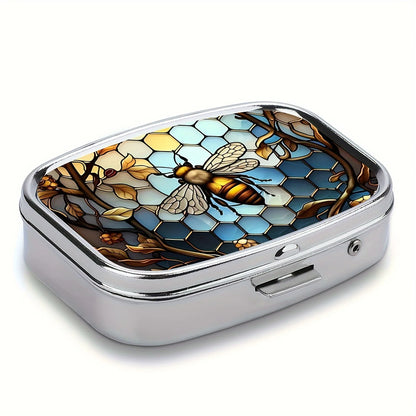 Travel Pill Organizer Small Portable Medicine and Storage Case