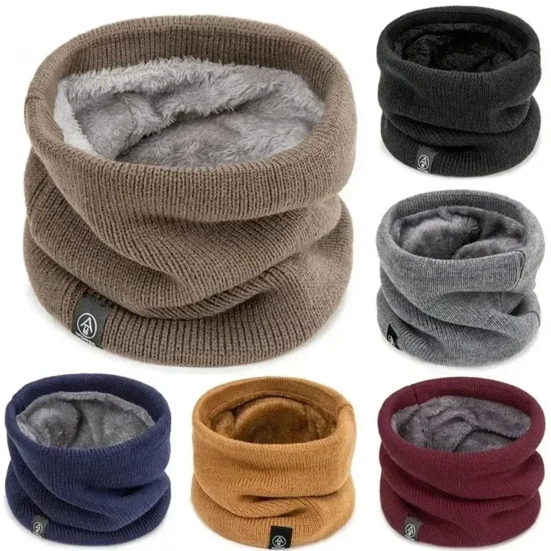 Knitted Neck Warmer for Winter Running Hiking and Outdoor Sports