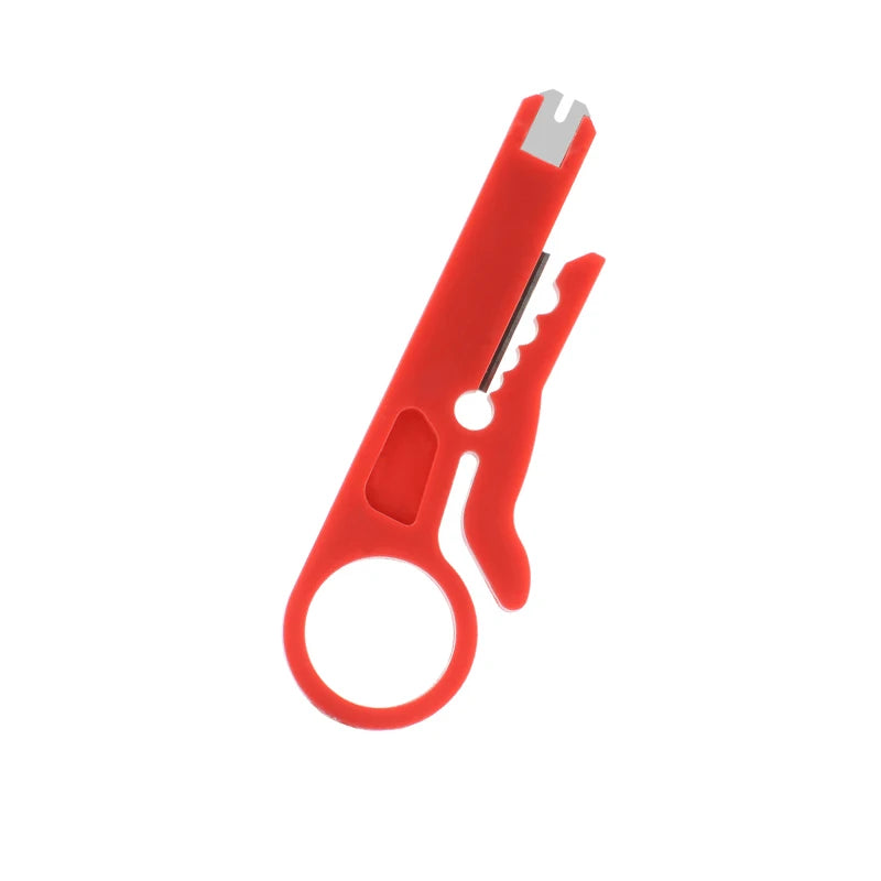 Wire Stripper Tool with Cable Cutter and Punch Down Function