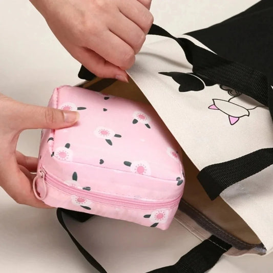 Sanitary Napkin Bag – Portable Period Product Organizer for Everyday Use