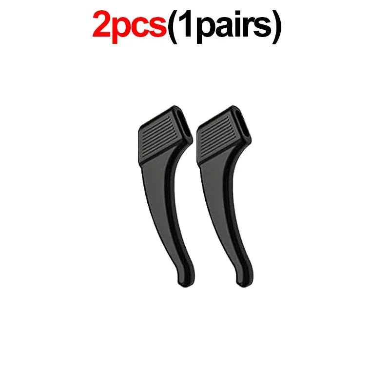 Silicone Glasses Ear Hooks Anti-Slip Eyewear Holders 1 Pair