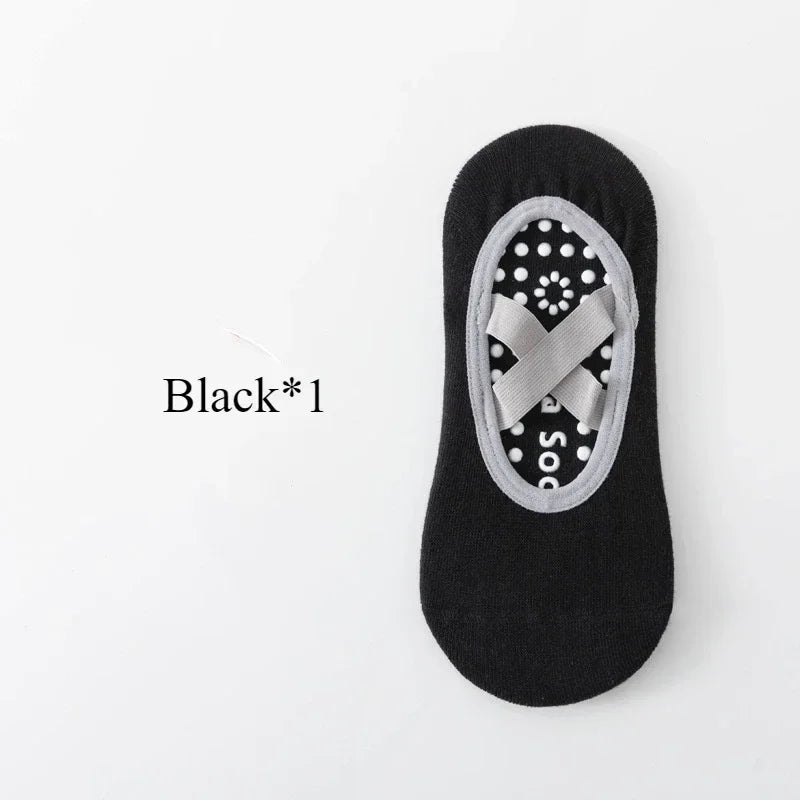 Women’s Yoga Grip Socks Silicone Anti-Slip