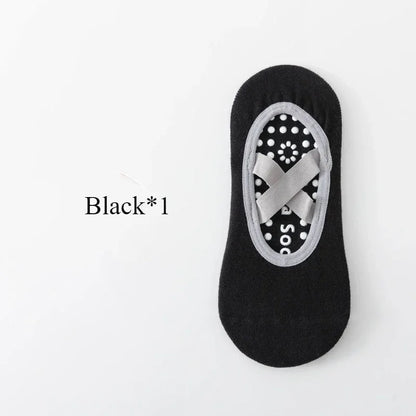 Women’s Yoga Grip Socks Silicone Anti-Slip