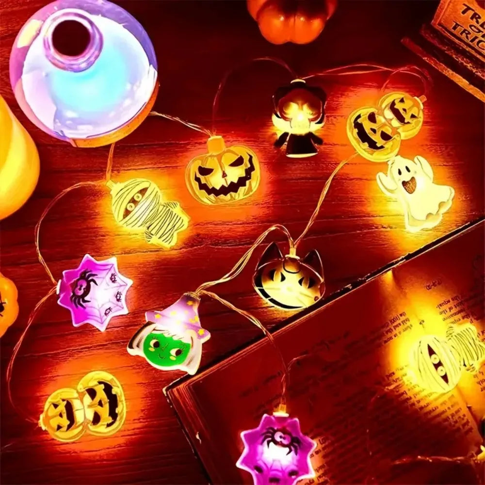 Halloween LED String Lights Battery Operated Holiday Decor