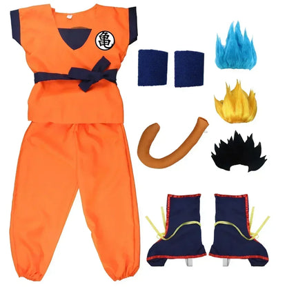Anime Martial Arts Costume – Kids & Adult Cosplay Outfit