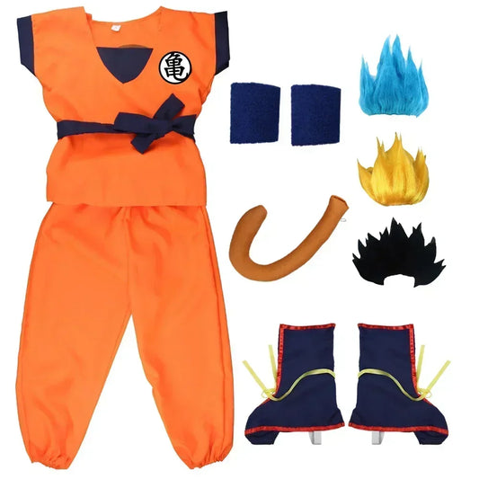 Anime Martial Arts Costume – Kids & Adult Cosplay Outfit