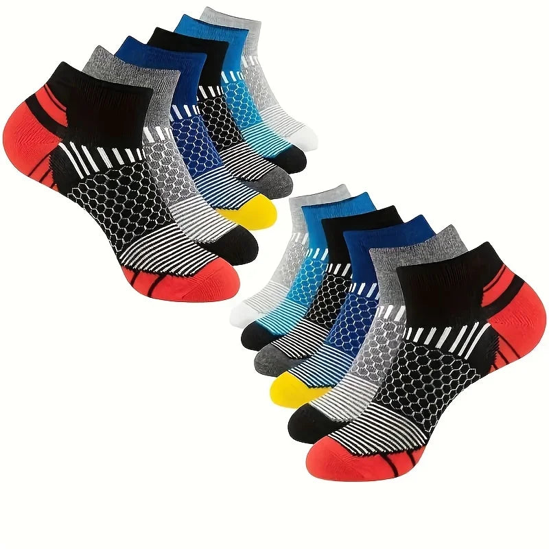 Men's Low Cut Socks – Comfortable Casual Socks, 6 or 12 Pairs