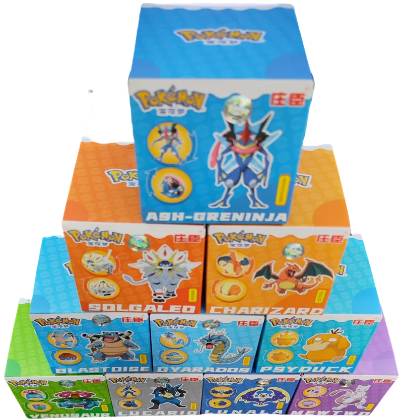 Anime Figure Set, 8cm PVC Collectible Character Models