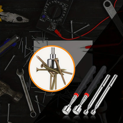 Telescopic Magnetic Pickup Tool for Hard-to-Reach Items